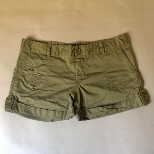 ABBEY DAWN OLIVE SHORTS